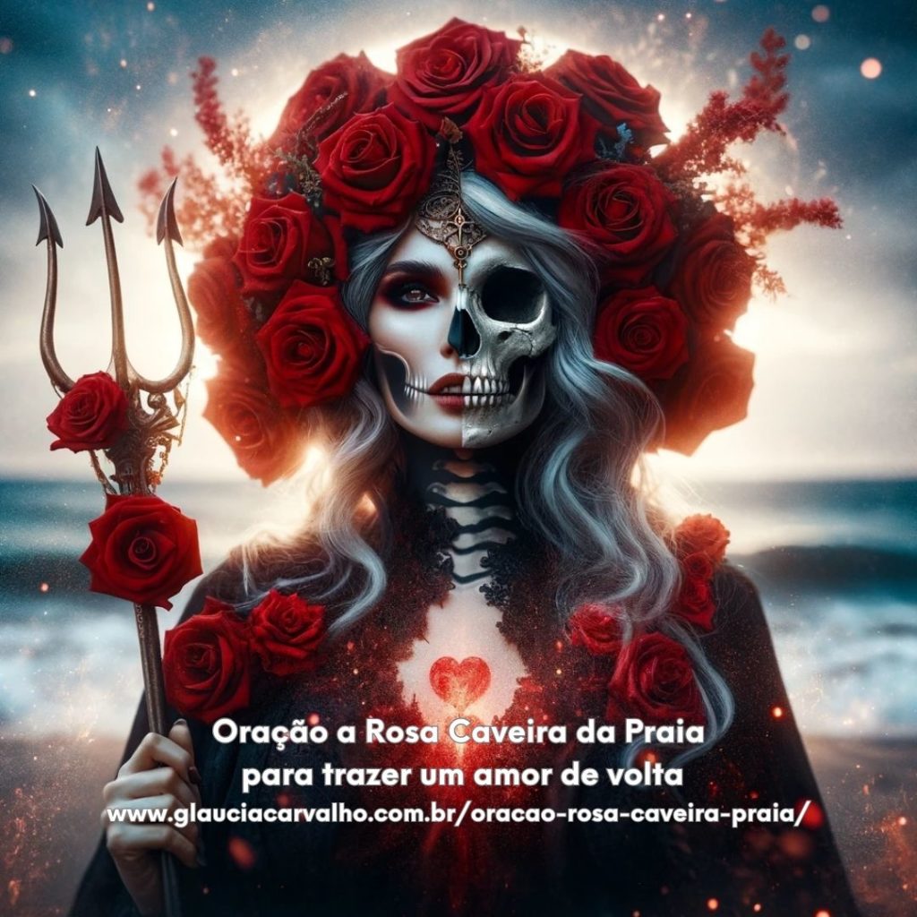 Oração a Rosa Caveira da Praia